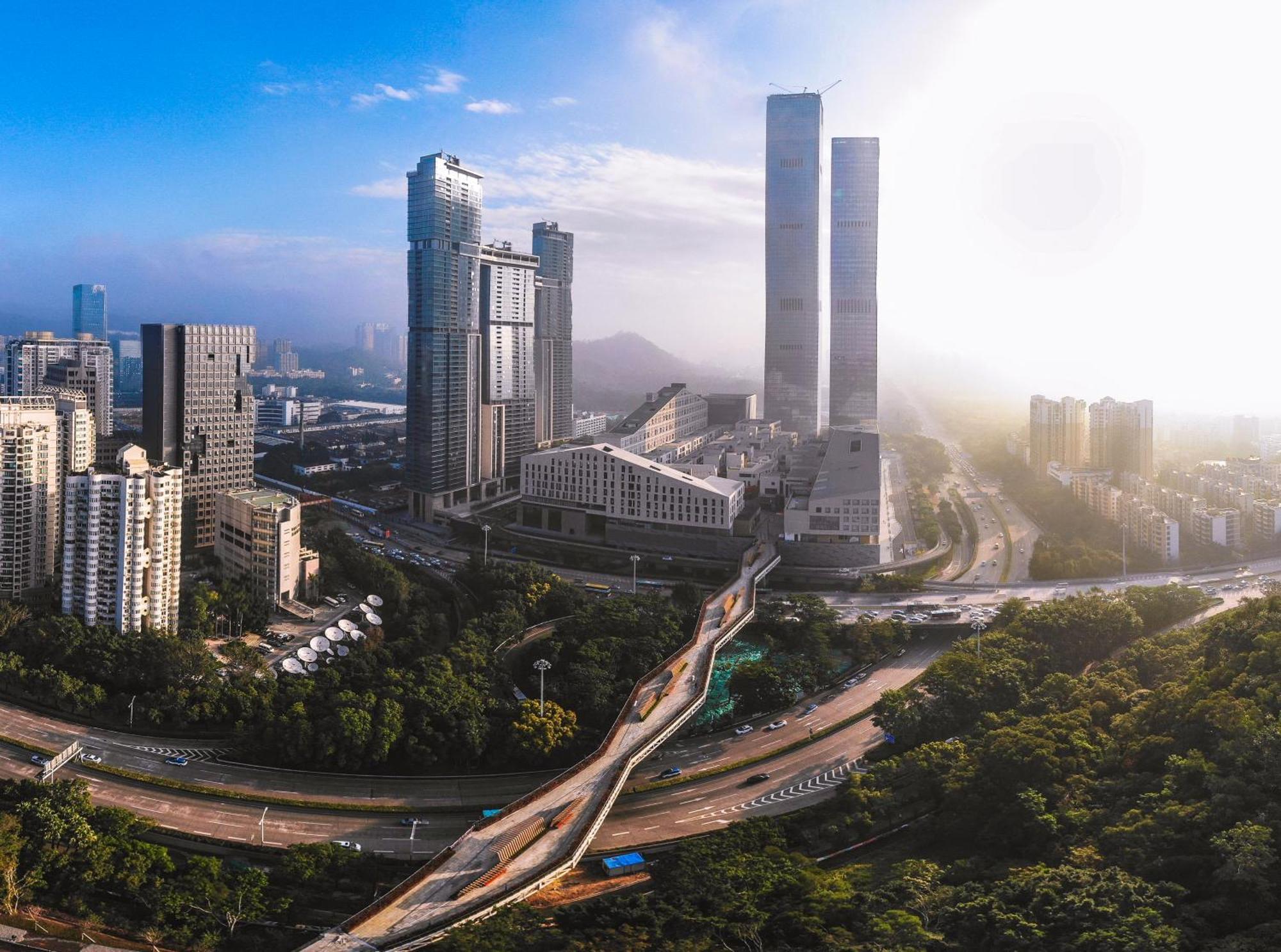 Golden Central Hotel Serviced Residence-Xin Hao E Du Шэньчжэнь Экстерьер фото