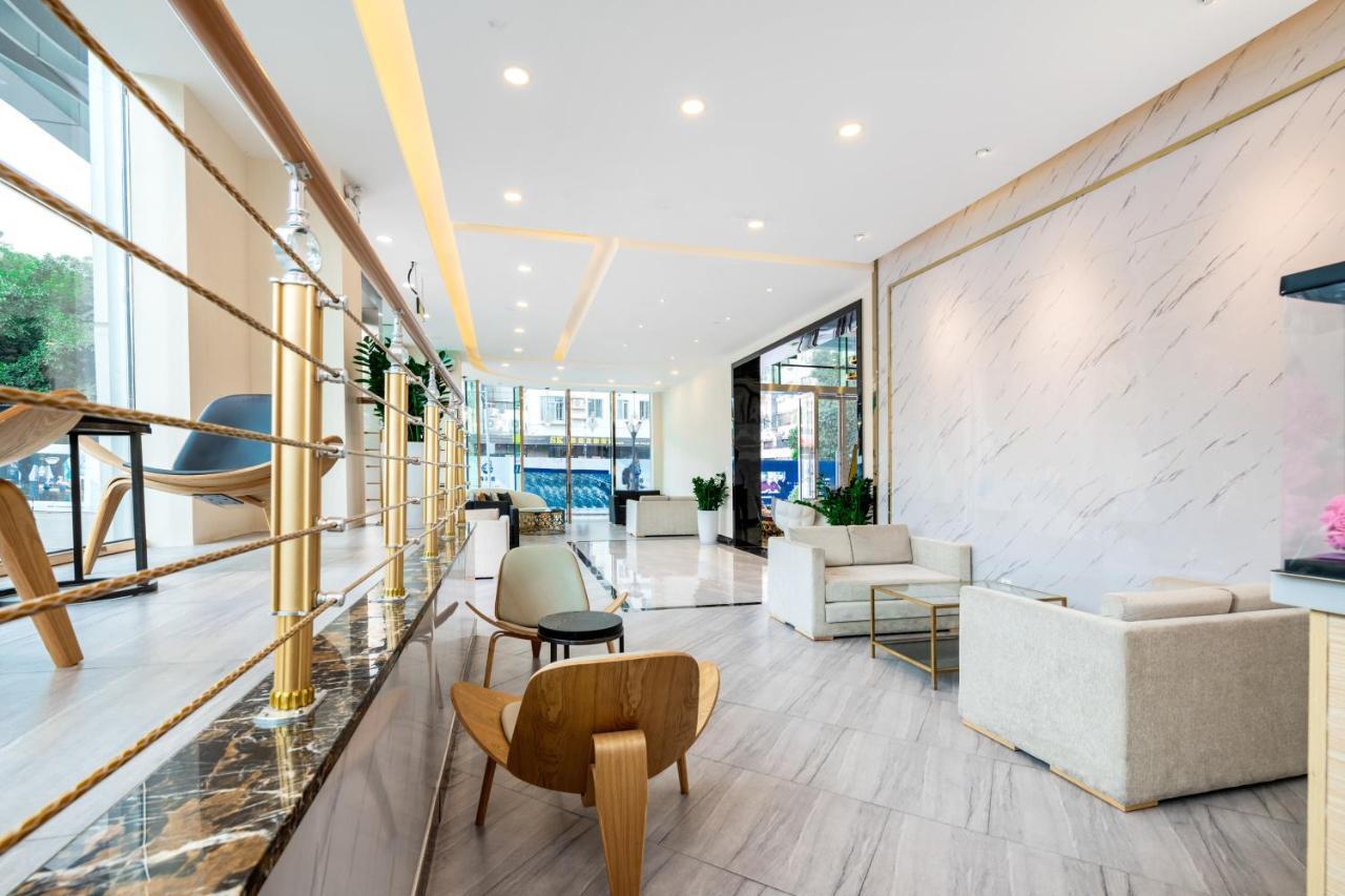 Golden Central Hotel Serviced Residence-Xin Hao E Du Шэньчжэнь Экстерьер фото